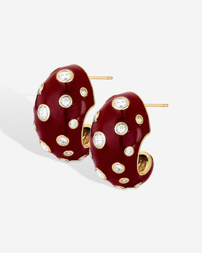 Foto Brinco Argola Cerise