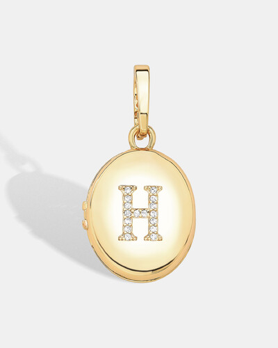 Foto Pingente Relicário Letra