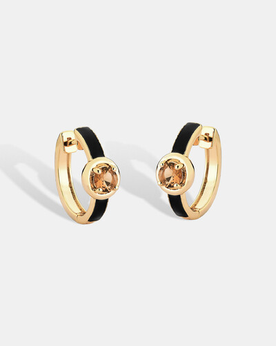 Foto Brinco Argola Noir