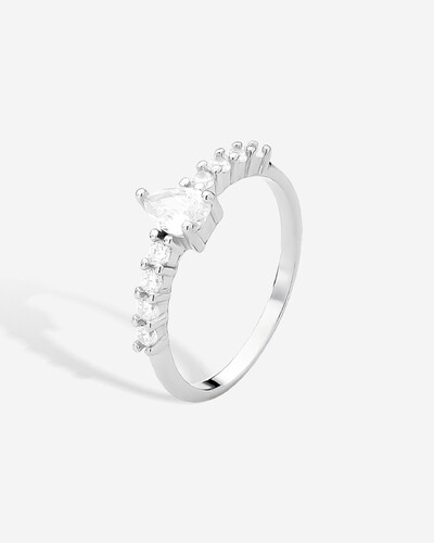 Foto Anel Cinderela - Prata 925