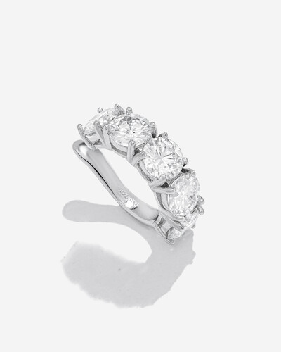 Foto Piercing Aurora Moissanite - 2,5ct - Prata 925