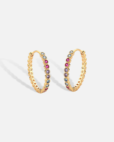 Foto Brinco Argola Slim Color