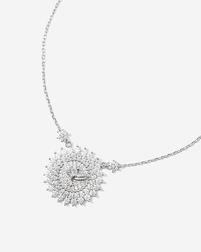 FotoColar Divino Espirito Santo- Moissanite - ct -Prata 925