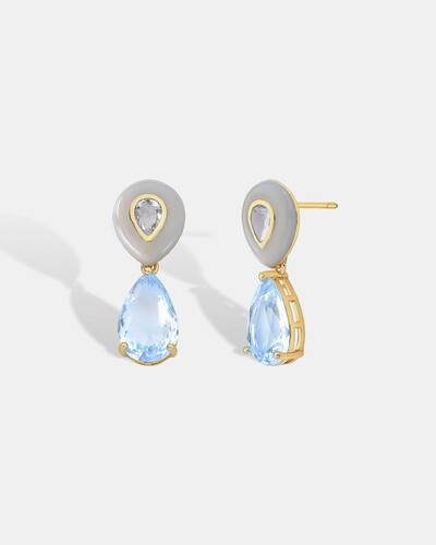 Foto Brinco Duo Gota