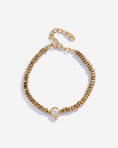 Foto Pulseira Gota Serene Hematitas