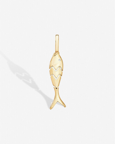 Foto Pingente Golden Fish (P)