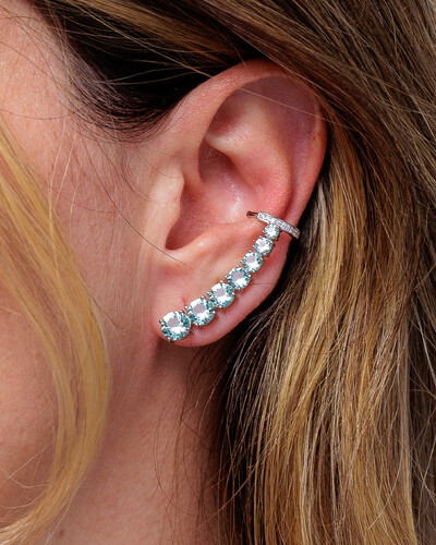 FotoBrinco Ear Cuff Diana - Prata 925