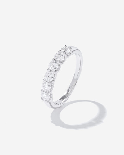 Foto Anel Aparador Moissanite Classic - 3 mm -Prata 925