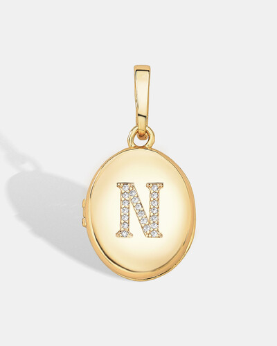 Foto Pingente Relicário Letra