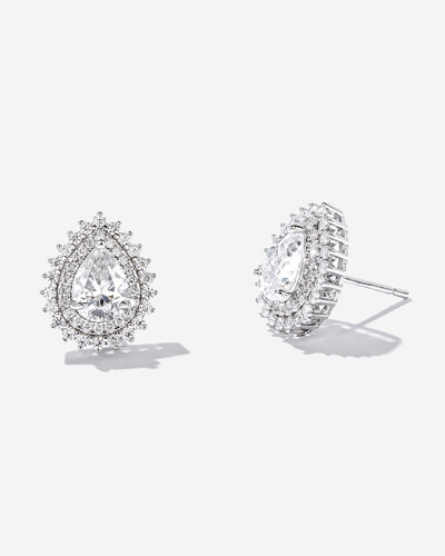 Foto Brinco Gota Supreme - Moissanite - 2.16ct- Prata 925