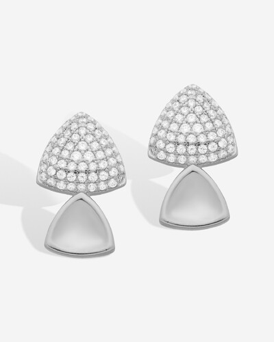 Foto Brinco Duo Triangle