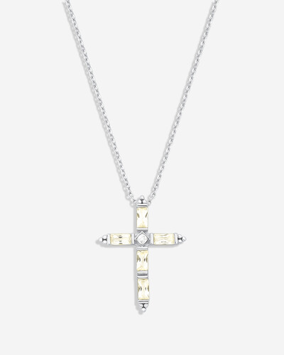 Foto Colar Cruz Mirella - Prata 925