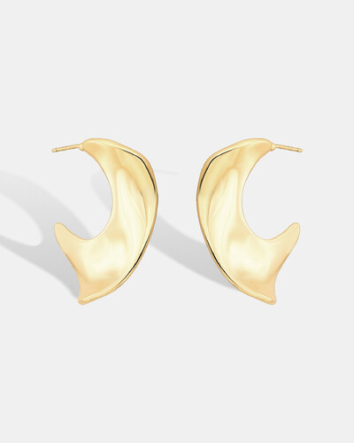 Foto Brinco Argola Orgânica Soft