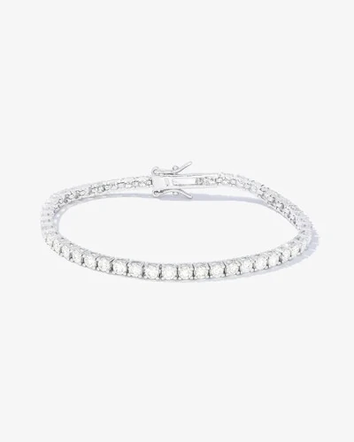 Foto Pulseira Riviera Moissanite - Prata 925 (16 cm - 2,5 mm - 0.063ct)