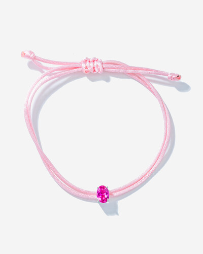 Foto Pulseira Fio di Mare Oval - Prata 925