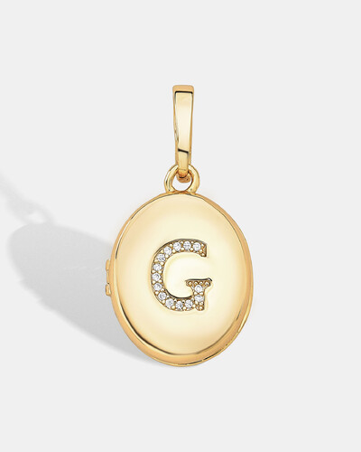 Foto Pingente Relicário Letra