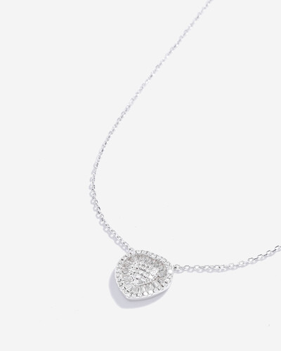 Foto Colar Coração Splendore - Moissanite - 0.83ct - Prata 925