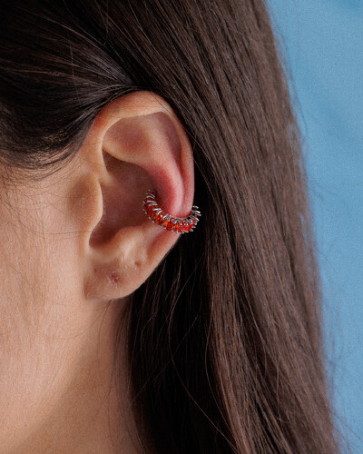 Foto Piercing Colors Oval - Silver