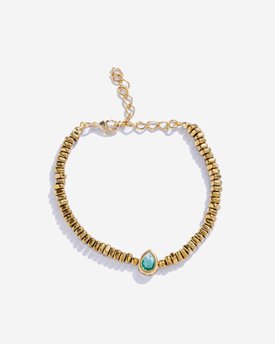 Foto Pulseira Gota Serene Hematitas