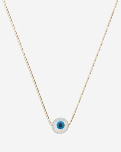 Foto Colar Olho Grego Madrepérola M