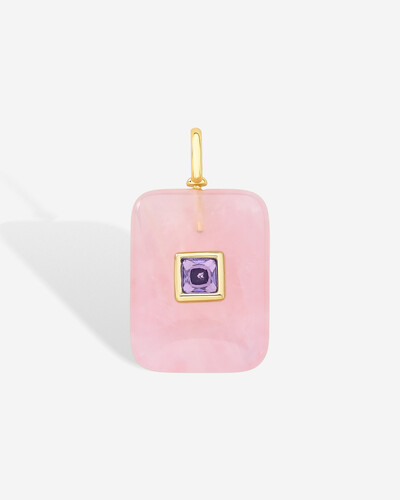 Foto Pingente Natural Square M - Tanzanita