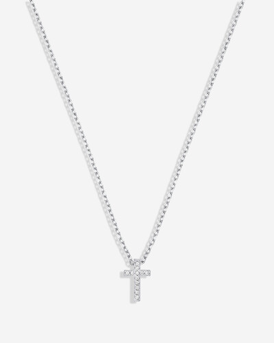 Foto Colar Cruz - Prata 925