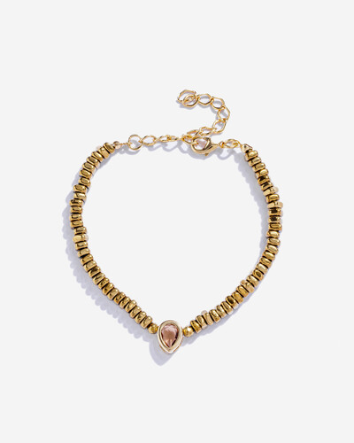 Foto Pulseira Gota Serene Hematitas