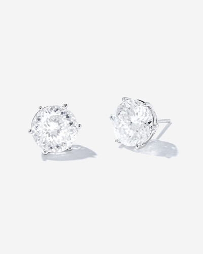 Foto Brinco Évora Moissanite - 11mm - 5.0 ct - Prata 925
