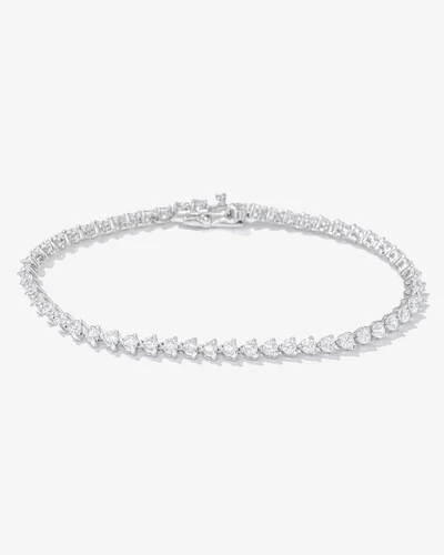 Foto Pulseira Riviera Moissanite - Prata 925 (17 cm 2,5 mm)