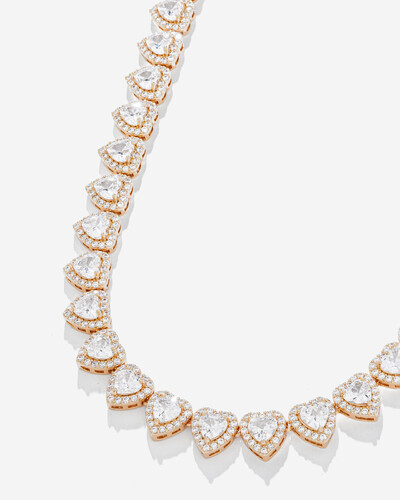 Foto Colar Riviera Corações Shine