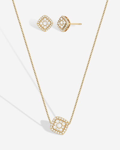 Foto Conjunto Colar e Brinco Ayla