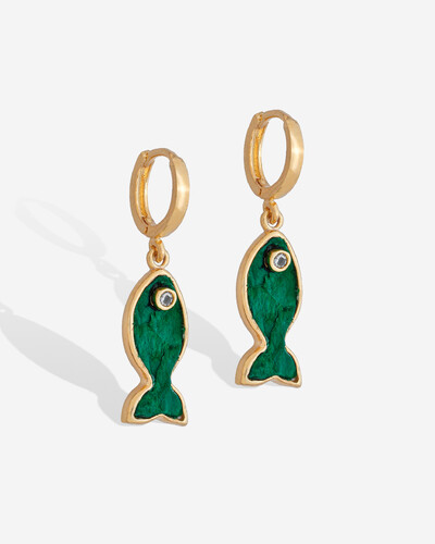 Foto Brinco Argola Tuna Gold