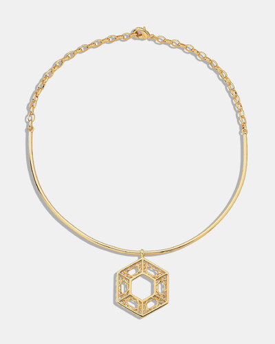 Foto Colar Aro Geometric Hex
