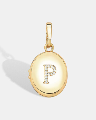 Foto Pingente Relicário Letra