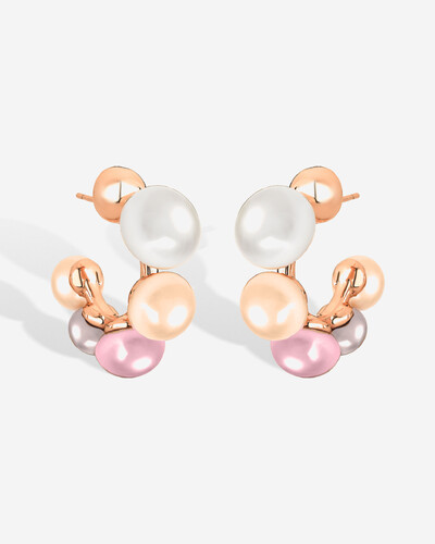 Foto Brinco Argola Pérola Taylor Rose - M