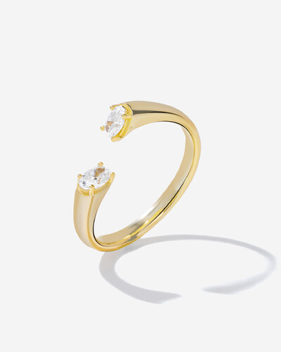 Foto Anel Quenn Moissanite - 3,5 mm - 0.6ct - Prata 925