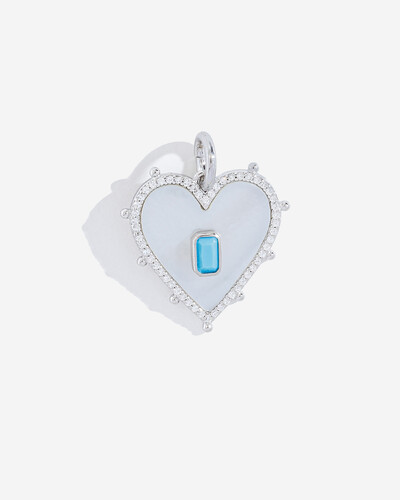 Foto Pingente Coração Dots