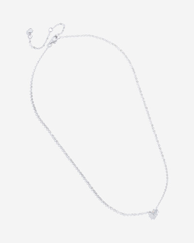 Foto Colar Évora Moissanite - 5 mm - 0.5 ct - Prata 925