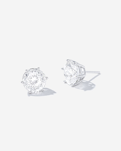 Foto Brinco Évora Moissanite - 9,5 mm - 3.5 ct - Prata 925