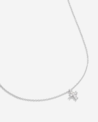 Foto Colar Cruz Moissanite 1,9mm- 0.18ct- Prata 925