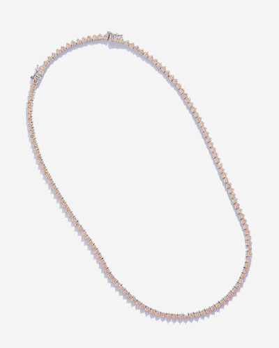 Foto Colar Riviera Diana (40 cm - Zircônia 3 mm - 3 garras)