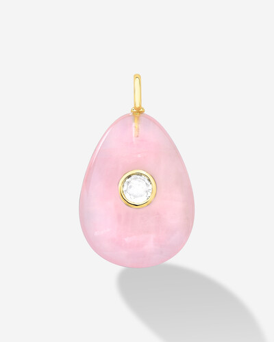 Foto Pingente Natural Gota M - Cristal