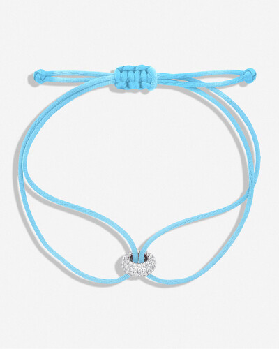 Foto Pulseira Fio Encerado Elo Colors - Prata 925