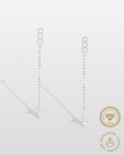 Foto Tarraxa Line Lili Moissanite 2mm - 0,07ct - Prata 925