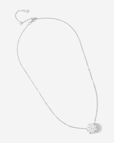 FotoColar Glitz - Ponto de Luz Moissanite - 12,5 mm - ct - Prata 925