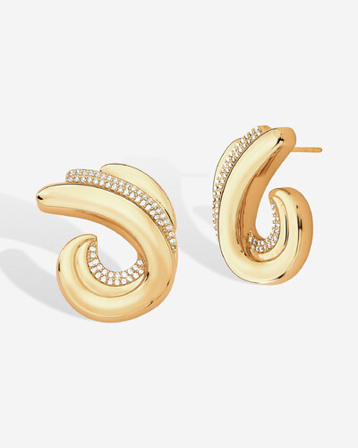 Foto Brinco Argola Twist