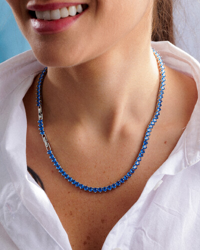 Foto Colar Riviera Colors 3mm - 3 garras - 42cm