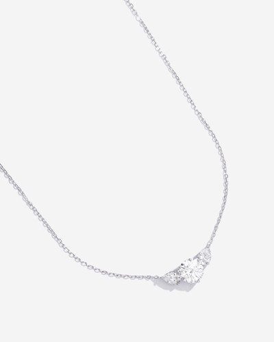 Foto Colar Violette - Moissanite - 11mm - 5.0ct - Prata 925