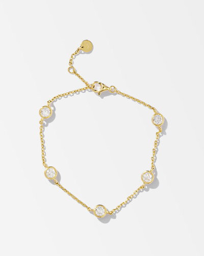 Foto Pulseira Lúmina - Moissanites 0.3ct - 4 mm - Prata 925