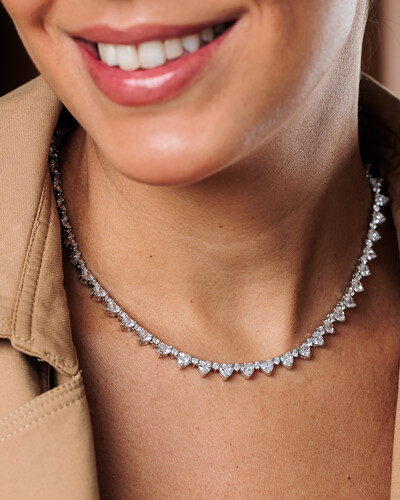 FotoColar Riviera Afrodite (40 cm - Prata 925)